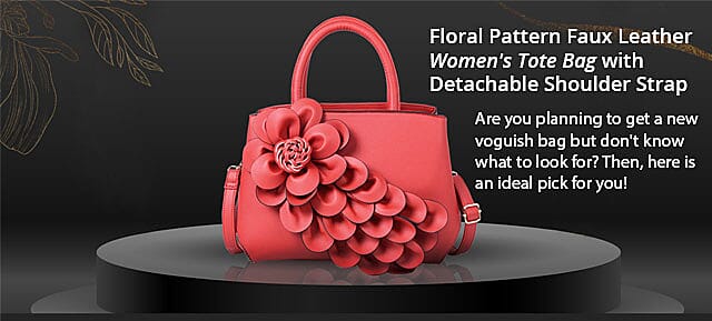 Texture Inspired Pattern Satchel Bag Banner