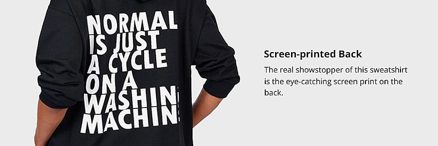 Screen-printed Back Banner