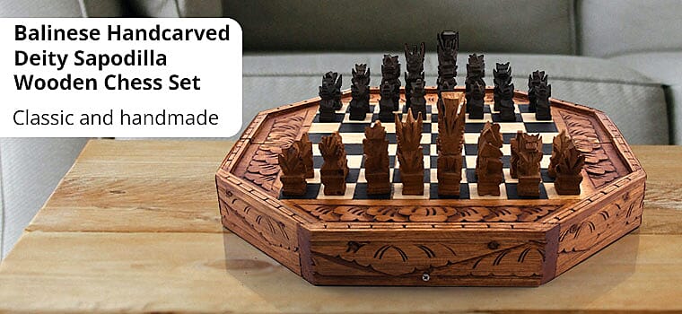 Wooden Chess Set Banner