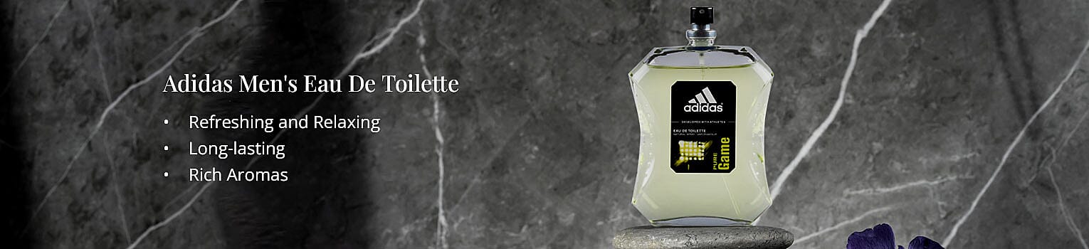 Adidas Men's Eau De Toilette Banner