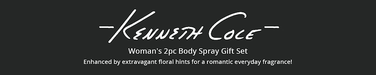 KENNETH COLE Woman's 2pc Body Spray Set Banner