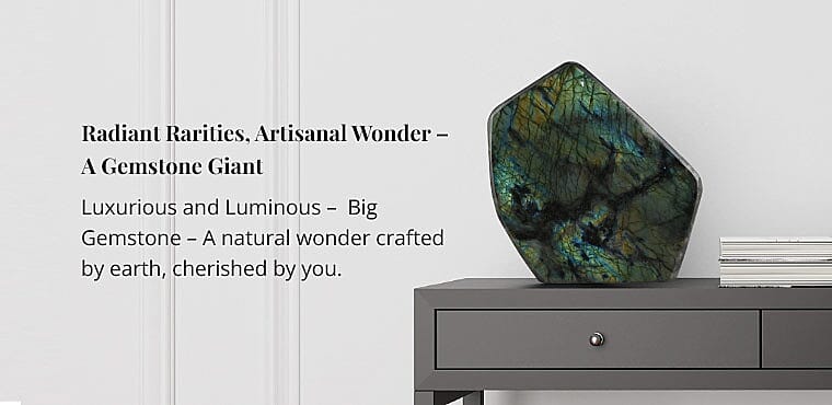 Stone with life – Discover the mesmerizing aura of labradorite Banner