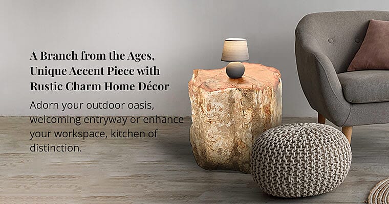 A Branch from the Ages, Unique Accent Piece with Rustic Charm Home Décor Banner