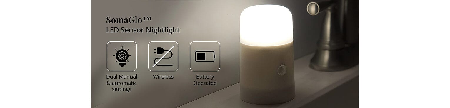 LED Sensor Nightlight Banner