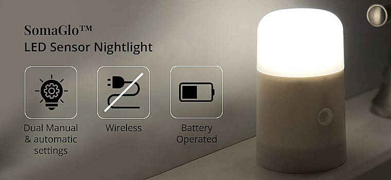 LED Sensor Nightlight Banner