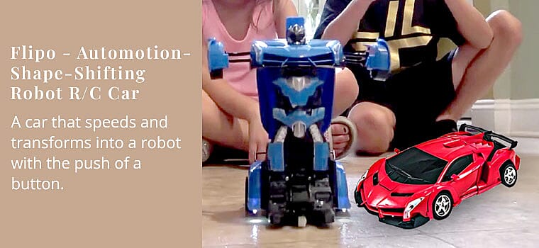 Flipo- Automotion - Shape-Shifting Robot R/C Car Banner