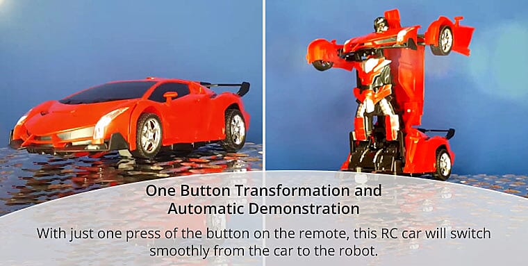 One Button Transformation and Automatic Demonstration Banner
