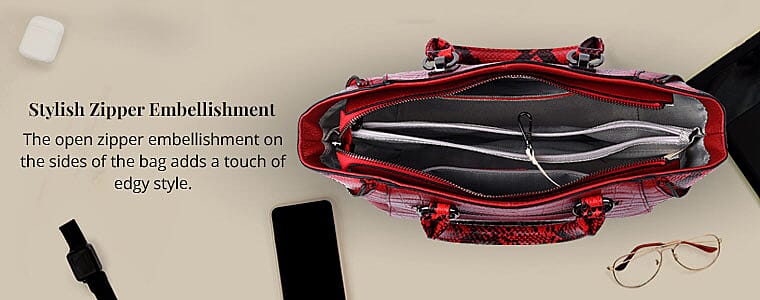 Stylish Zipper Embellishment Banner