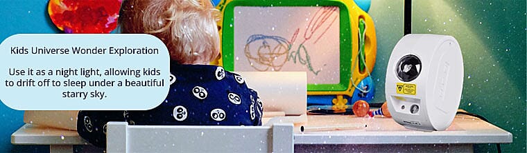 Night Sky on Ceiling  Banner