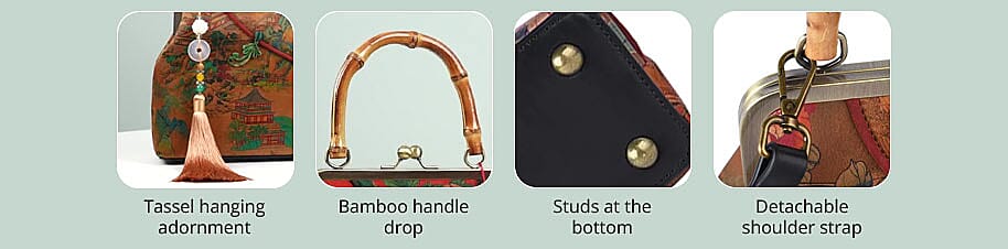 Patterned Gambier Canton Gauze Banner