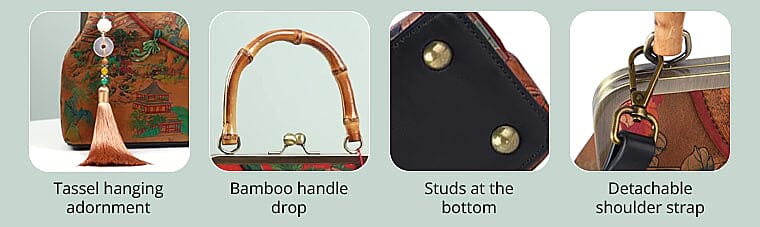 Patterned Gambier Canton Gauze Banner