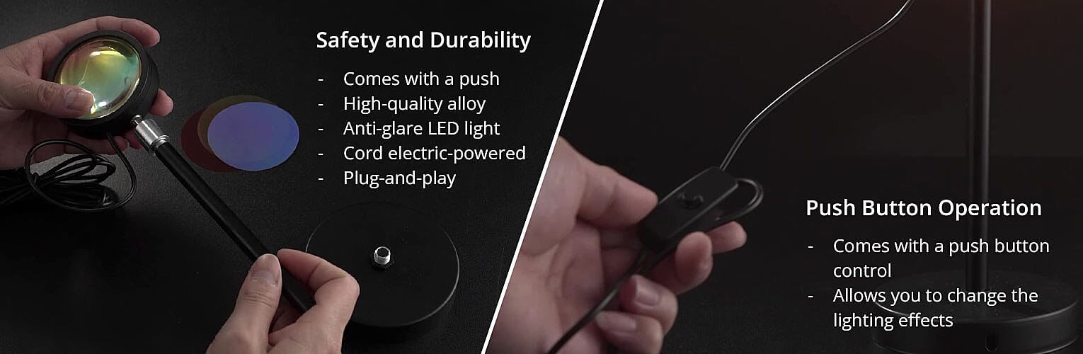 Push Button Operation Banner