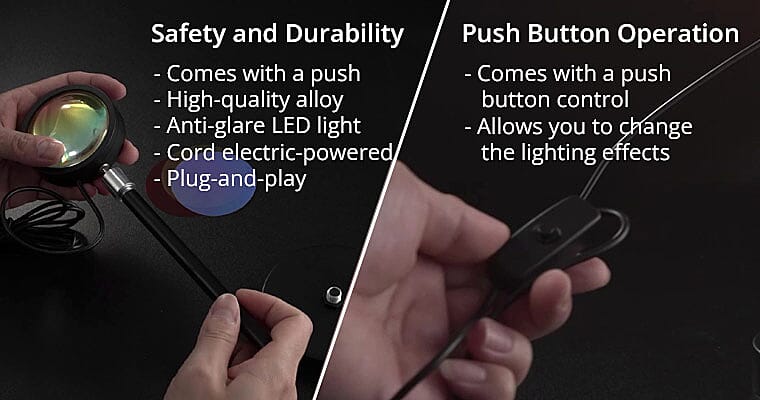 Push Button Operation Banner