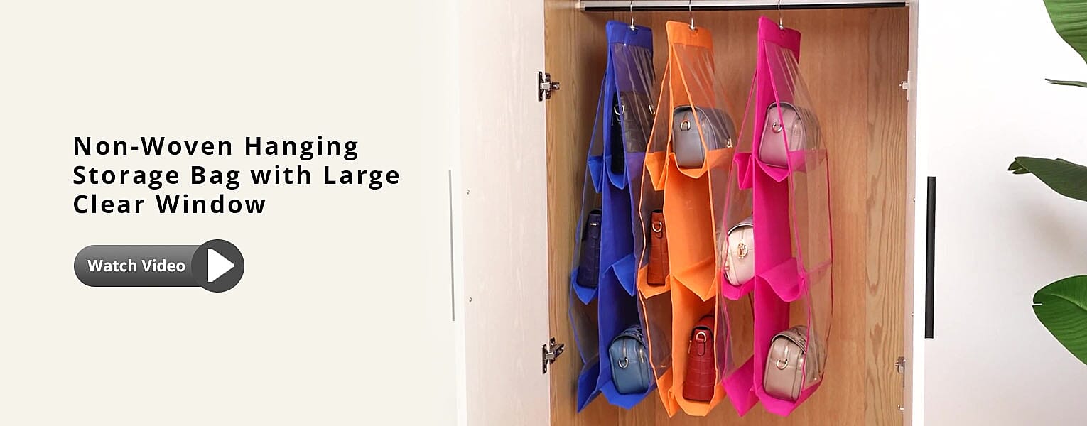 Non-Woven Hanging Storage Banner