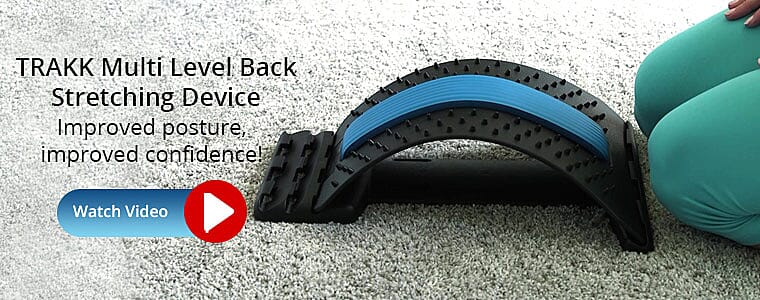 TRAKK Multi Level Back Stretching Device Banner
