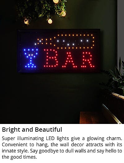 LED LIGHTED Wall DÃ©cor