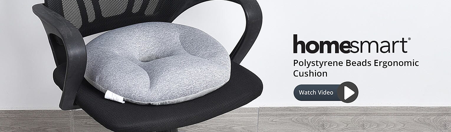 Polystyrene Beads Ergonomic Cushion Banner