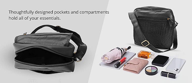 Thoughtfully designed pockets Banner