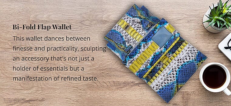 Bi-Fold Flap Wallet Banner