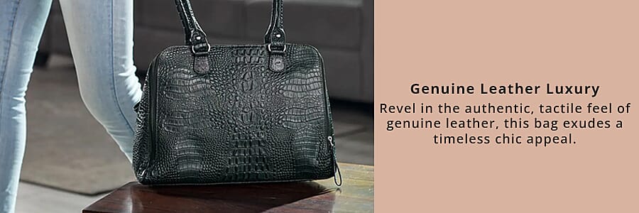 Genuine Leather Luxury Banner