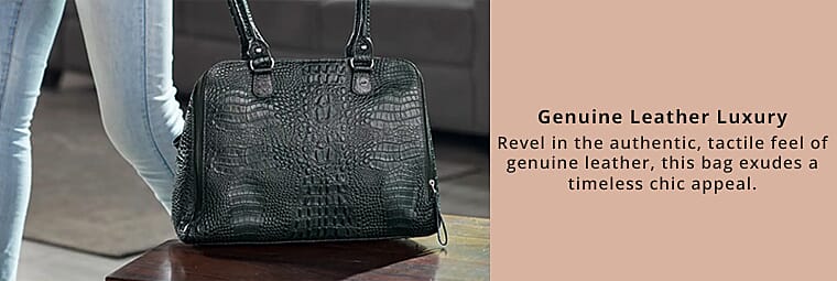 Genuine Leather Luxury Banner