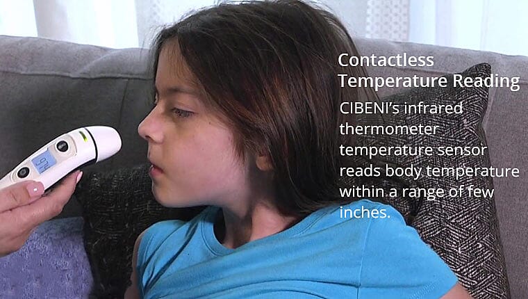 Contactless Temperature Reading Banner