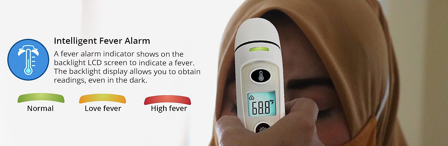 Intelligent Fever Alarm Banner