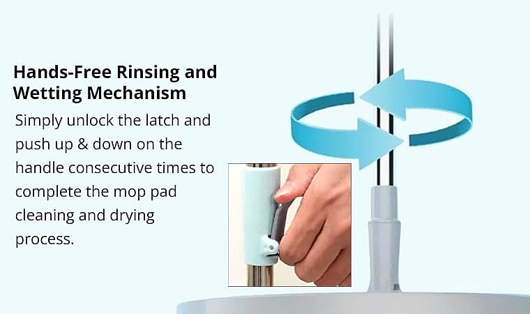 Hands-Free Rinsing Banner