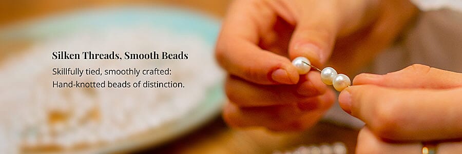 Silken Threads, Smooth Beads Banner