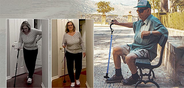 HOMESMART Posture Cane Banner