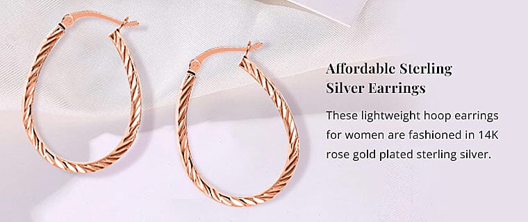 Affordable Sterling Silver Earrings Banner