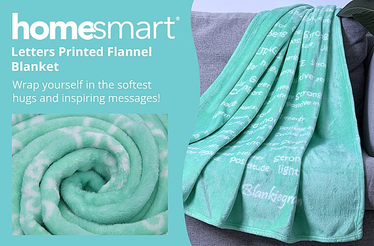 Printed Flannel Blanket Banner