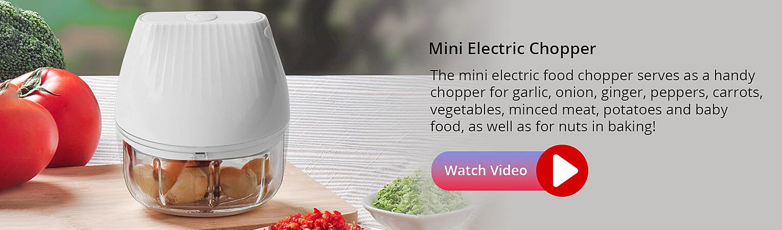 Mini Electric Chopper Banner