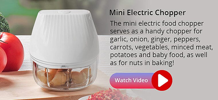 Mini Electric Chopper Banner