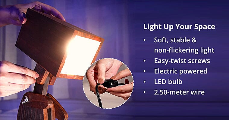 Handcrafted Pine Wood Home Décor Banner