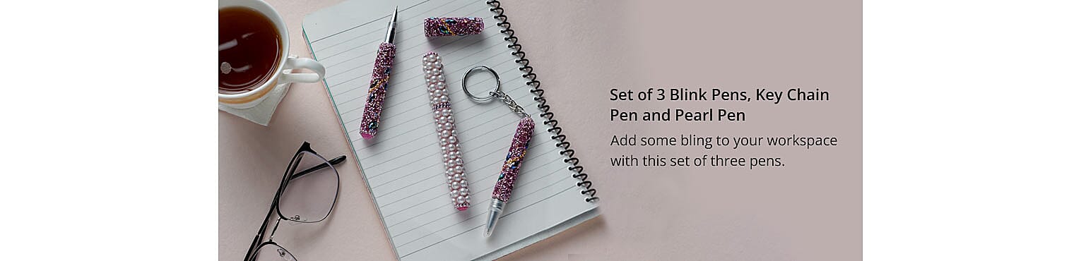 Set of 3 Blink Pens Banner