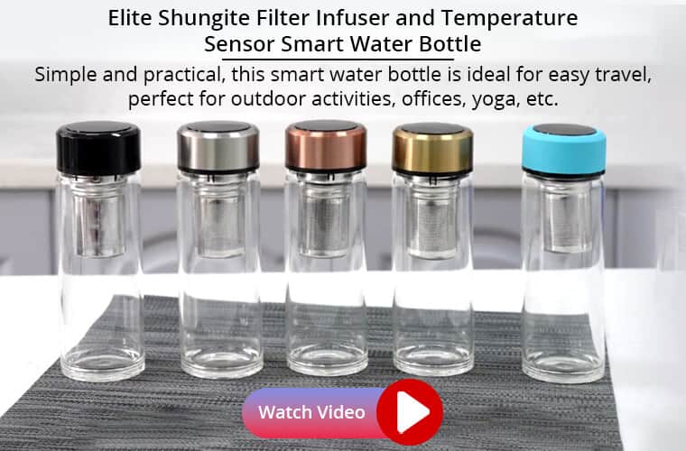 Buy Homesmart Blue Stainless Steel and Glass Elite Shungite Filter