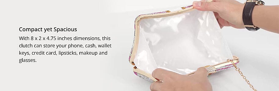 Detachable metallic chain strap Banner