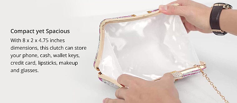 Detachable metallic chain strap Banner