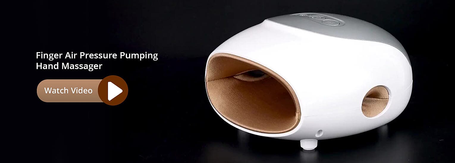 Finger Air Pressure Pumping Hand Massager Banner