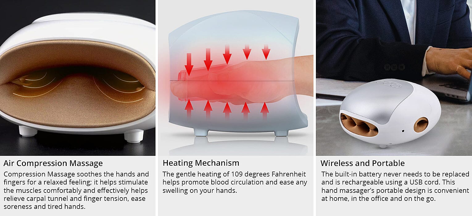 Air Compression Massage Banner