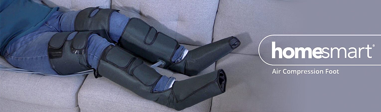 Air Compression Foot Banner
