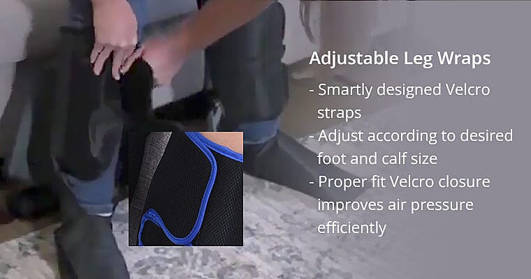 Adjustable Leg Wraps Banner