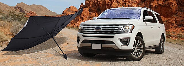 Car Shade Umbrella Banner