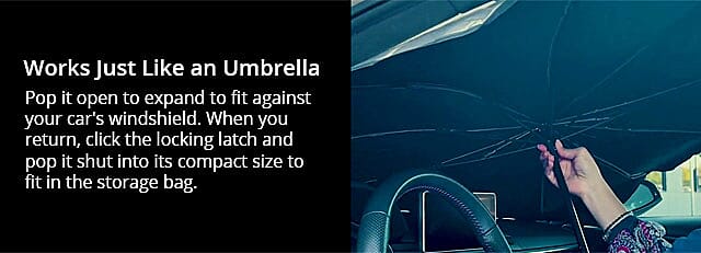 Works Just Like an Umbrella Banner