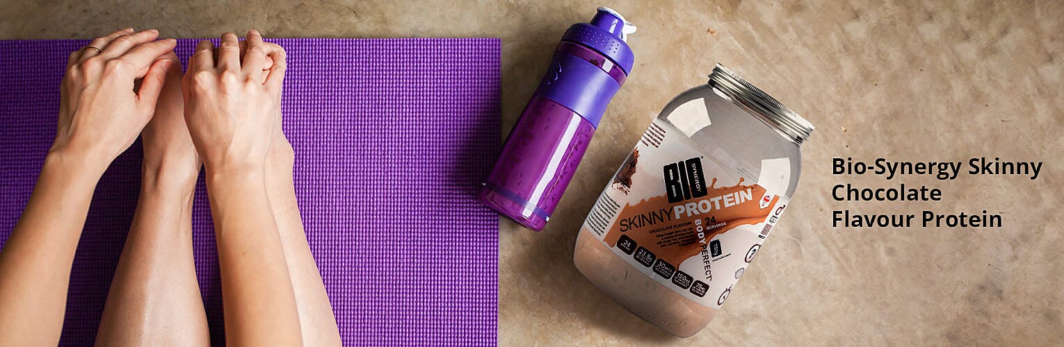 Chocolate Flavour Protein Banner