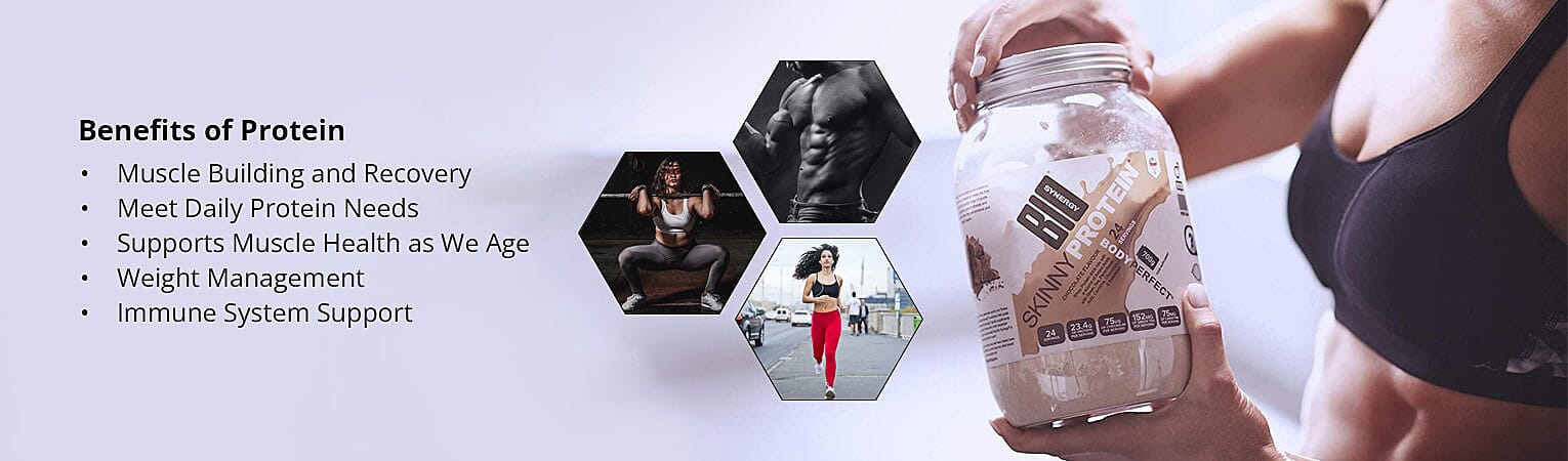 Benefits of Protein Banner