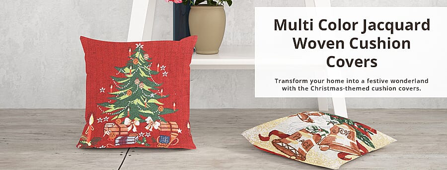 Multi Color Jacquard Woven    Banner