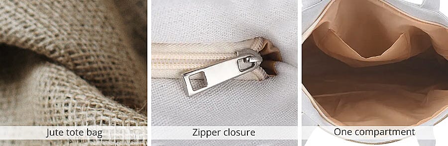 Jute tote bag Banner