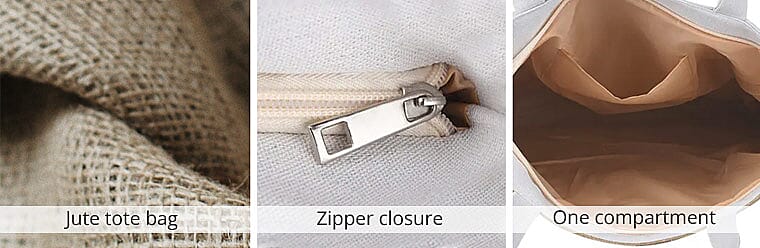 Jute tote bag Banner
